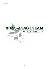 Asas-asas Islam _ Abul A'la Al-Maududi.pdf
