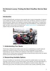 On-Demand Luxury Finding the Best Chauffeur Service Near You.pdf