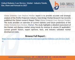 Global Diabetes Care Devices Market.pptx