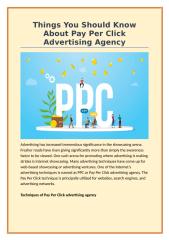 Things You Should Know About Pay Per Click Advertising Agency.docx